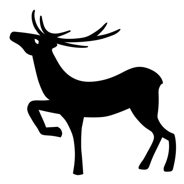 Merveilleux cerfs se tient — Image vectorielle