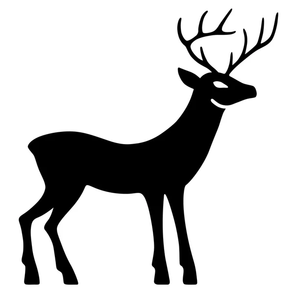 Marvellous deer stands — Stock Vector