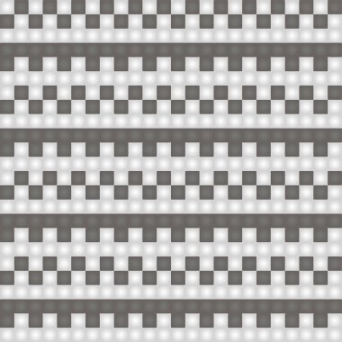 Geometrik dikişsiz Jacquard nakışı ya da örgü şeması motif arka planı, izole vektör çizimi. Giyim tekstili için: kazak, çorap, atkı; iç döşeme: peçete, yastık