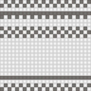 Geometrik dikişsiz Jacquard nakışı ya da örgü şeması motif arka planı, izole vektör çizimi. Giyim tekstili için: kazak, çorap, atkı; iç döşeme: peçete, yastık