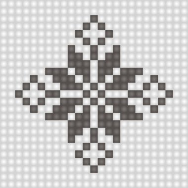 Geometrik dikişsiz örgü şeması şablonu arka planı 