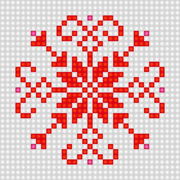 Geometrical Seamless Knitting Scheme Pattern Background Vector Graphics