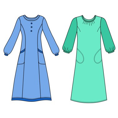 Ev elbise, nightdress