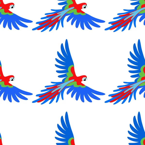 Макао-попугай — стоковый вектор