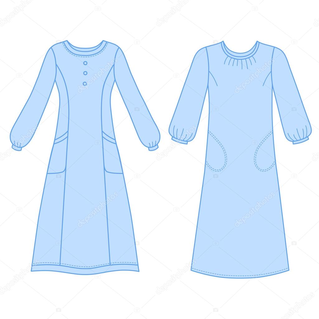 House dress, nightdress