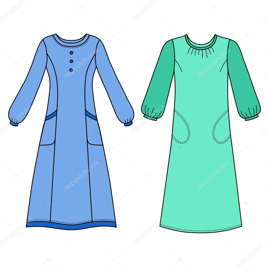 House dress, nightdress