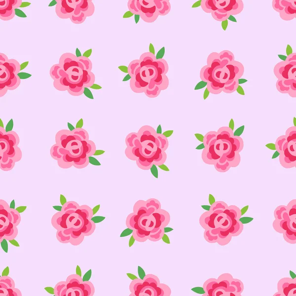 Pink roses seamless background — Free Stock Photo