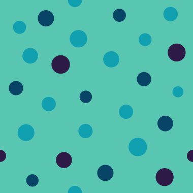 Pop art polka dot sorunsuz arka plan