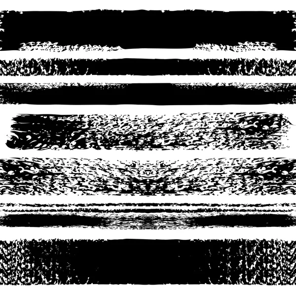 Doğal fırça kesintisiz konturlar koleksiyonu