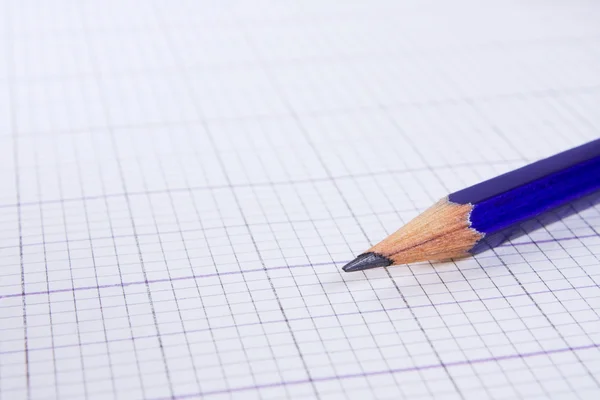 Pencil close-up. — Stock Photo, Image