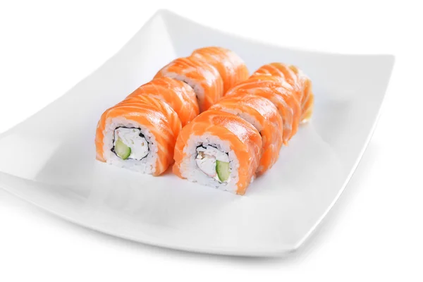 Sushi med lax — Stockfoto