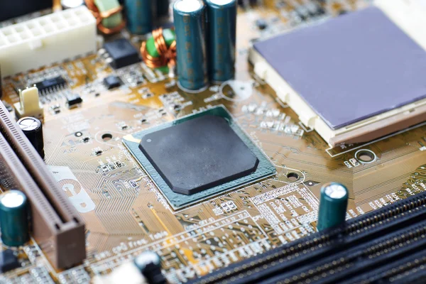 Mother board of computer — Stock Photo, Image