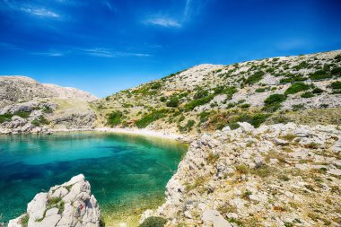 Kayalıklı deniz kıyısı