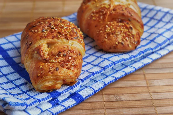 Fresh baked buns — Stock Photo, Image
