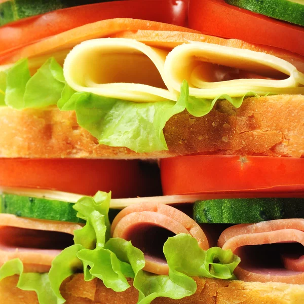 Смачний бутерброд свіжі — стокове фото