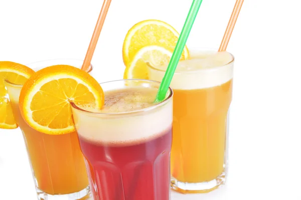 Diferentes bebidas de cóctel — Foto de Stock