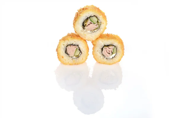 Deliciosos rollos de sushi — Foto de Stock