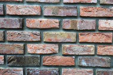  kırmızı tuğla arka plan 