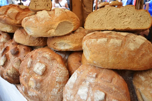 Fresh baked buns Stock Image