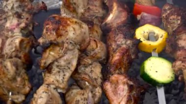 Dışarıda Izgara Barbekü