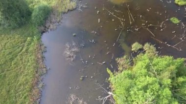 Bataklığı'nın havadan görünümü