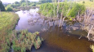Bataklığı'nın havadan görünümü
