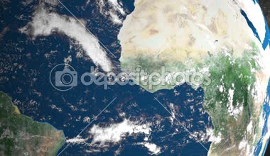 Uzayda Dünya gezegeni