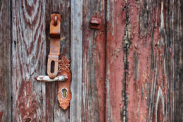 Porta de madeira — Fotografia de Stock