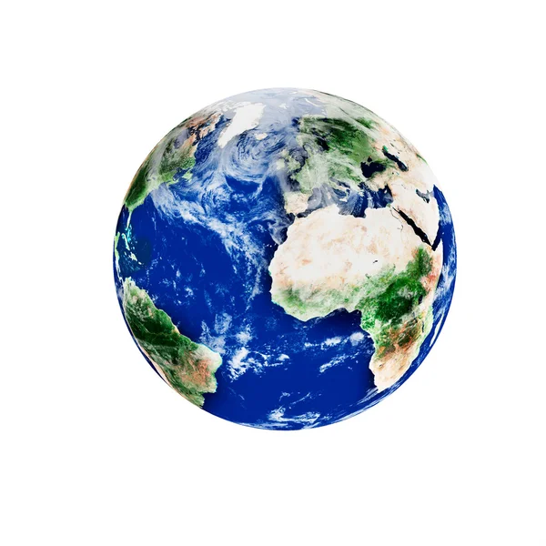 Planeten Jorden i rymden — Stockfoto