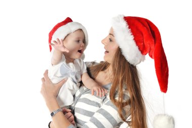 Anne ve küçük kızı.