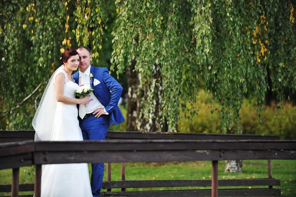 Casal de recém-casados — Fotografia de Stock