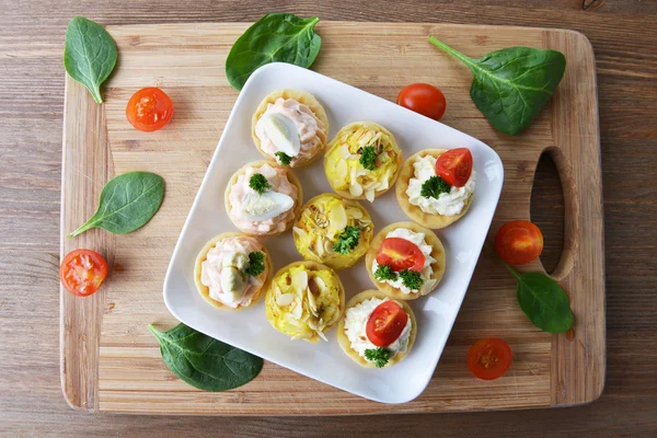 Tartaleta con crema — Foto de Stock