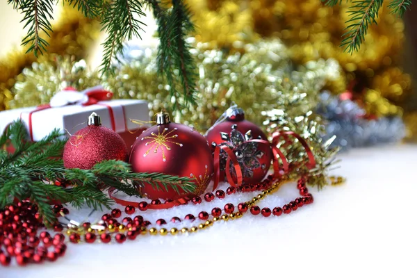 Karácsonyi játékok és ajándékok — Stock Fotó