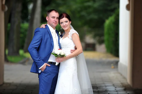 Groom and bride — Stock Photo, Image