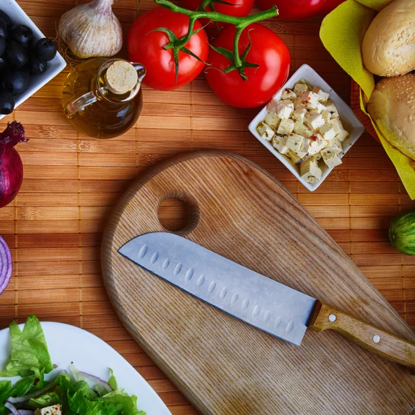 Produtos hortícolas frescos — Fotografia de Stock