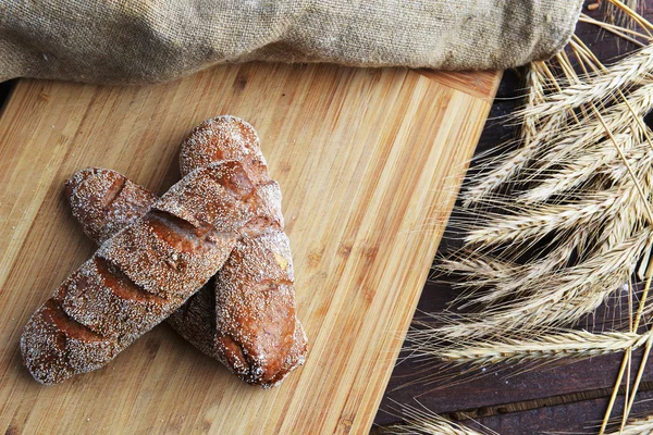 Bagels of rye bread — Stock Photo, Image