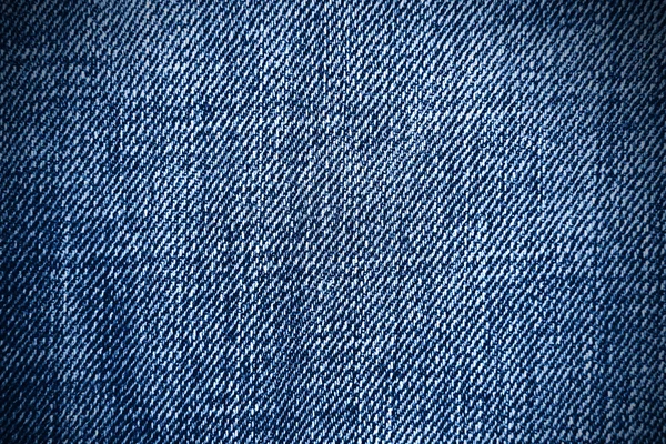 Blue denim texture — Stock Photo, Image