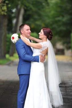 Düğün. Damat ve gelin