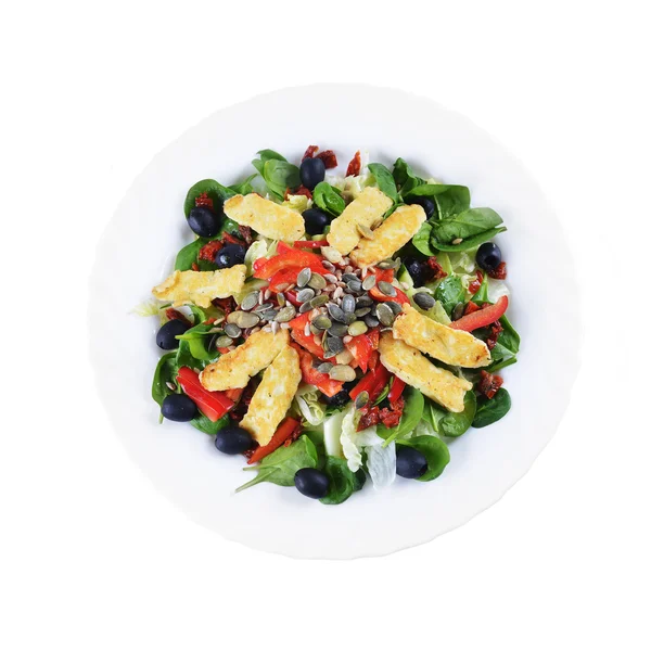 Verse spinazie salade — Stockfoto