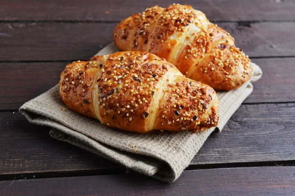 Two fresh  buns — Stock Photo, Image