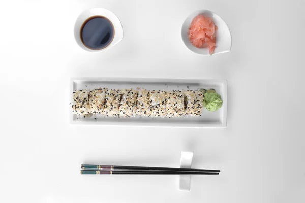 Japon suşi rulo — Stok fotoğraf
