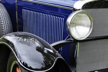 eski bir Amerikan arabası