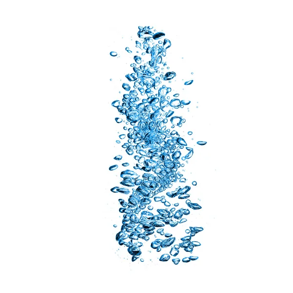 Burbujas y agua — Foto de Stock