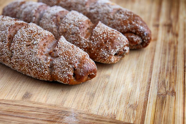 Vers gebakken broodjes — Stockfoto