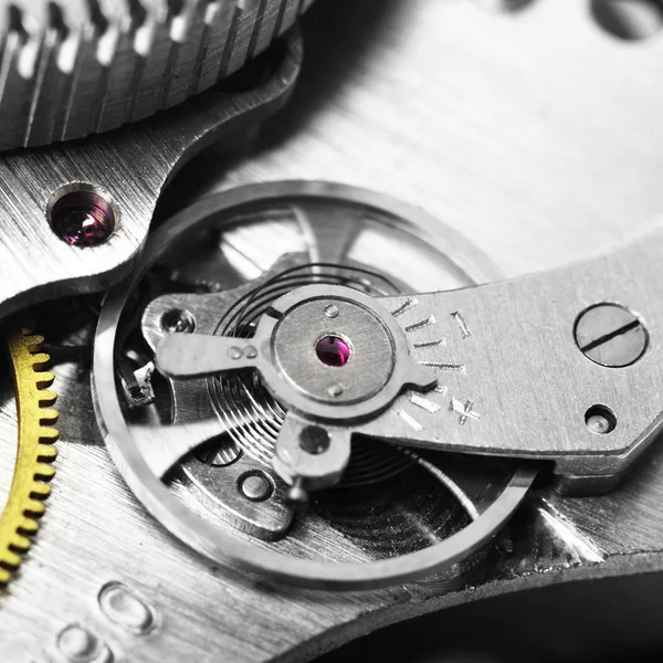 Background of watch gears Stock Photo