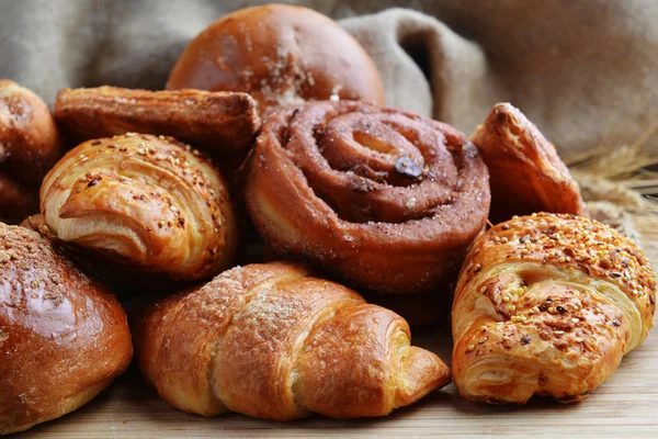 Fresh baked buns — Stock Photo, Image