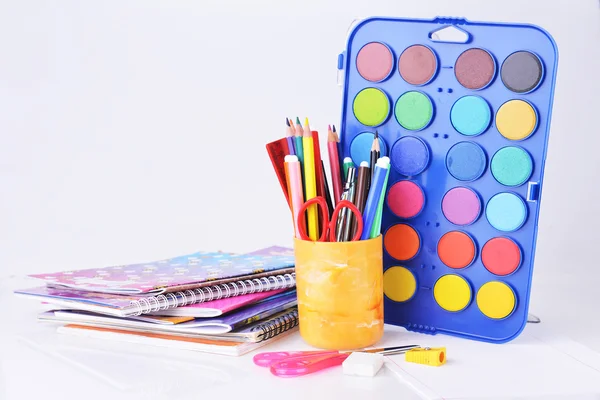 School stationery supplies — Stock Photo, Image