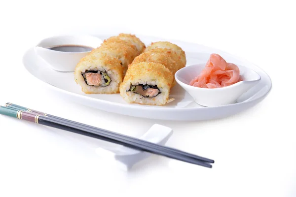 Délicieux sushi japonais — Photo