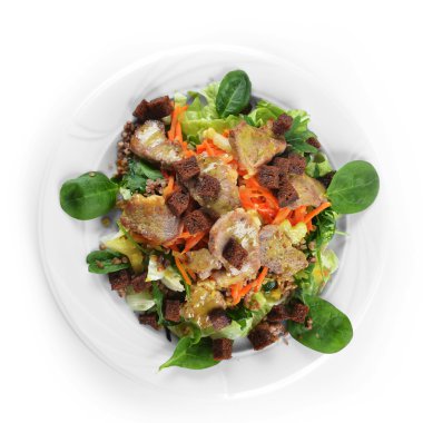 marine edilmiş domuz salata