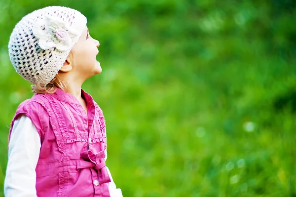 Girl having fun — Stock Photo, Image